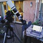 Mooie complete Astrofotografie set te koop, Audio, Tv en Foto, Minder dan 80 mm, Lenzentelescoop (refractor), Zo goed als nieuw