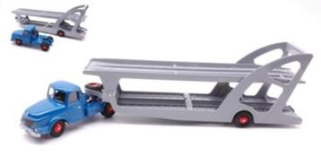 Willeme Tracteur with trailer car carrier  (1:55, Norev) beschikbaar voor biedingen