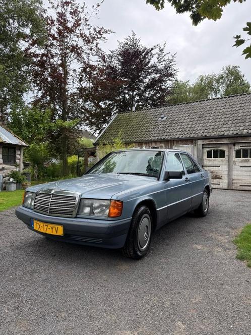 Mercedes-Benz 190-Serie 2.0 E ECE 1989 Blauw, Auto's, Mercedes-Benz, Particulier, 190-Serie, Benzine, Sedan, Handgeschakeld, Origineel Nederlands