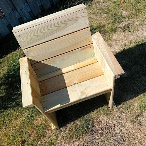 Tuinstoel grenenhout, Tuin en Terras, Tuinbanken, Nieuw, Hout, Ophalen