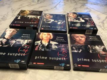DVD - serie Prime Suspect met Helen Mirren Ned. ondert. beschikbaar voor biedingen