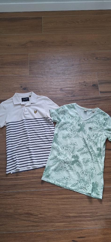 zgan 2 shirts. maat 176. samen 15 euro, Kinderen en Baby's, Kinderkleding | Maat 176, Zo goed als nieuw, Jongen, Shirt of Longsleeve