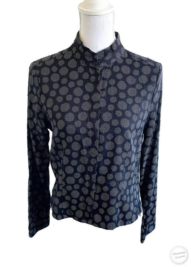 Mooie blouse van Peter Hahn 38, Kleding | Dames, Blouses en Tunieken, Zo goed als nieuw, Maat 38/40 (M), Zwart, Ophalen of Verzenden