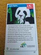 Kortingsbon voor Light Nights bij Ouwehands Dierenpark, Tickets en Kaartjes, Drie personen of meer, Kortingsbon, Overige typen