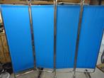 Nieuw - vierdelig blauwe kamerscherm,verpleging,scherm, Ophalen, Nieuw