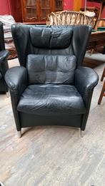 Set Fauteuils De Sede DS 23 zwart, Huis en Inrichting, Fauteuils, Ophalen of Verzenden, Gebruikt, 75 tot 100 cm, 75 tot 100 cm