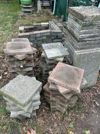 Stoeptegels en grindtegels, Tuin en Terras, Tegels en Klinkers, Ophalen, Zo goed als nieuw, Beton, Terrastegels