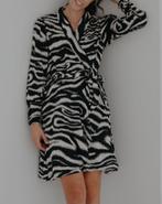 Zebra overslagjurk, Kleding | Dames, Nieuw, Bij Keesje, Maat 38/40 (M), Ophalen of Verzenden