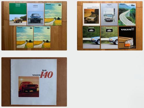 Volvo 66, 140, 260 folders, Boeken, Auto's | Folders en Tijdschriften, Gelezen, Volvo, Ophalen