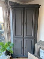 Prachtige massieve hoekkast 198 hoog, Met deur(en), 100 tot 150 cm, Eikenhout, Ophalen of Verzenden