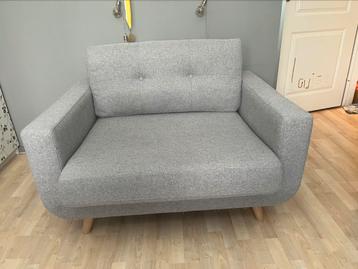 Loveseat Palermo (grijs), zgan