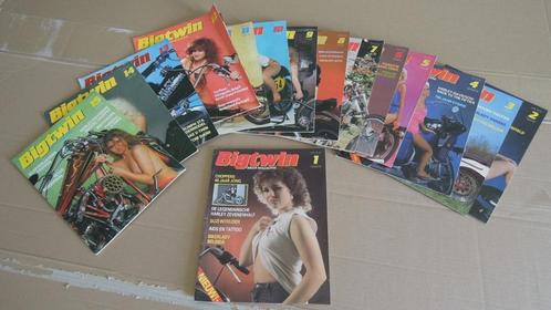 BigTwin motor magazine jaargang 1986 t/m 2016. 1ste jaargang, Boeken, Motoren, Gelezen, Algemeen, Ophalen