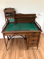 Antiek Eiken Secretaire/Bureau Art Deco 1930, Huis en Inrichting, Bureaus, Ophalen, Gebruikt, Bureau