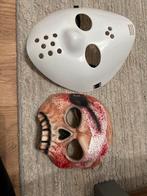 Twee Halloween Maskers, Ophalen, Gebruikt, Toneelattributen of Onderdelen
