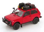 Lada Niva (met Roof Rack) 1980 Rood 1-18 Solido, Solido, Tschuiten@hotmail.com, Auto, Solido