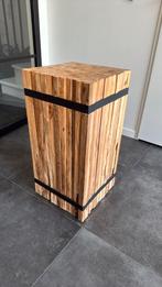 Houten zuil/sokkel/pilaar, Huis en Inrichting, Ophalen, Gebruikt