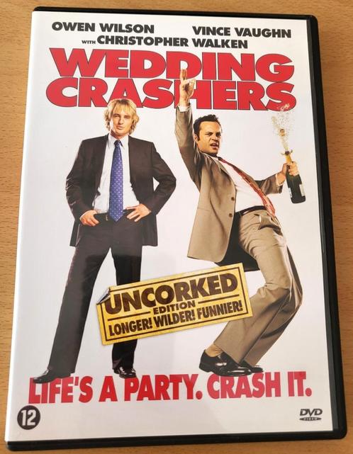 Wedding Crashers (2005) Owen Wilson, Vince Vaughn, Cd's en Dvd's, Dvd's | Komedie, Romantische komedie, Vanaf 12 jaar, Ophalen of Verzenden