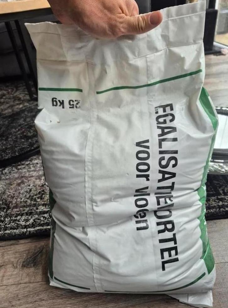 25 kg egalisatie mortel zak NIEUW, Doe-het-zelf en Verbouw, Metselstenen, Nieuw, Overige typen, Ophalen