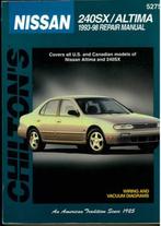 Nissan 240 SX Altima 1993 1998 werkplaats handboek Chilton, Gelezen, Nissan, Ophalen of Verzenden