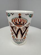 Jubileumbeker Koningin Wilhelmina 1898 - 1948, Verzamelen, Koninklijk Huis en Royalty, Ophalen, Gebruikt, Nederland, Servies