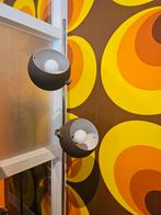 Bruine space age mushroom vintage retro staande lamp, Ophalen, Gebruikt, Minder dan 100 cm