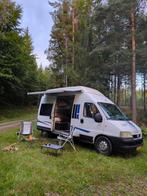 Fiat Ducato zelfbouw off grid camper, Auto's, Fiat, 2000 kg, Wit, Particulier, 126 pk