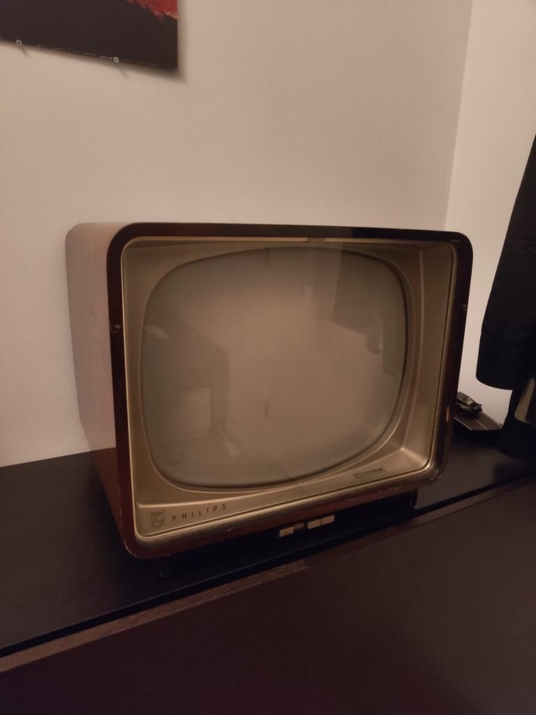 Vintage Philips tv, Audio, Tv en Foto, Vintage Televisies, 100 cm of meer, Philips, Ophalen of Verzenden