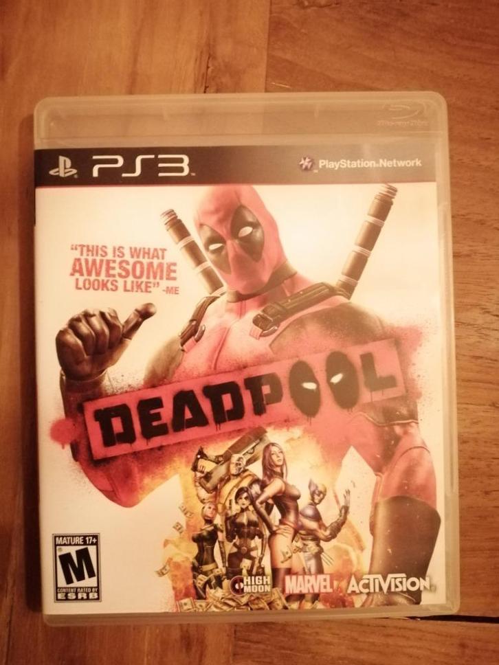 Deadpool ps3 NA versie, Spelcomputers en Games, Games | Sony PlayStation 3, Zo goed als nieuw, Avontuur en Actie, 1 speler, Vanaf 18 jaar