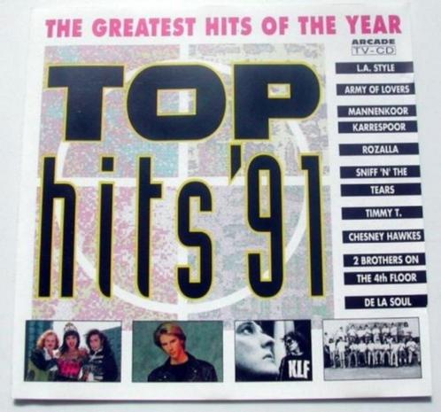 CD: Various - Top Hits '91 - Greatest hits of the year, Cd's en Dvd's, Cd's | Verzamelalbums, Zo goed als nieuw, Pop, Ophalen of Verzenden