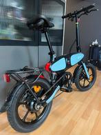 Elektrische DYU C2 vouwfiets 16 inch batterij oplader 35/40, Ophalen, Zo goed als nieuw, 30 tot 50 km per accu, Overige merken