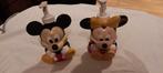 Mickey & Minnie Mouse Zeepdispensers, Ophalen of Verzenden, Gebruikt