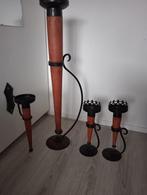 Kasteel kandelaars, Huis en Inrichting, Woonaccessoires | Kandelaars en Kaarsen, Ophalen, Overige materialen, Minder dan 25 cm