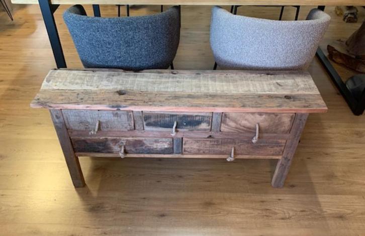 India Ladenkastje 122b x 50h x 30d + 5 lades, origineel., Huis en Inrichting, Kasten | Ladekasten, Nieuw, Minder dan 100 cm, 100 tot 150 cm