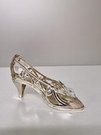 Miniatuur zilverkleurige high heel schoentje, Verzamelen, Ophalen of Verzenden, Overige typen