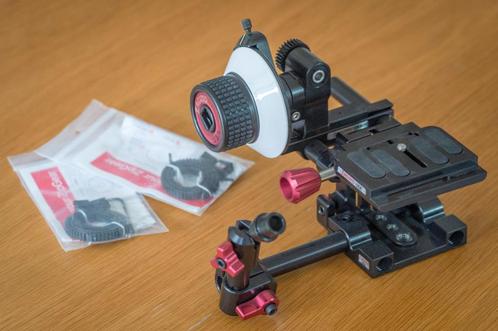 Zacuto Single Action Kit DSLR baseplate,Z-Focus follow focus, Audio, Tv en Foto, Professionele Audio-, Tv- en Video-apparatuur