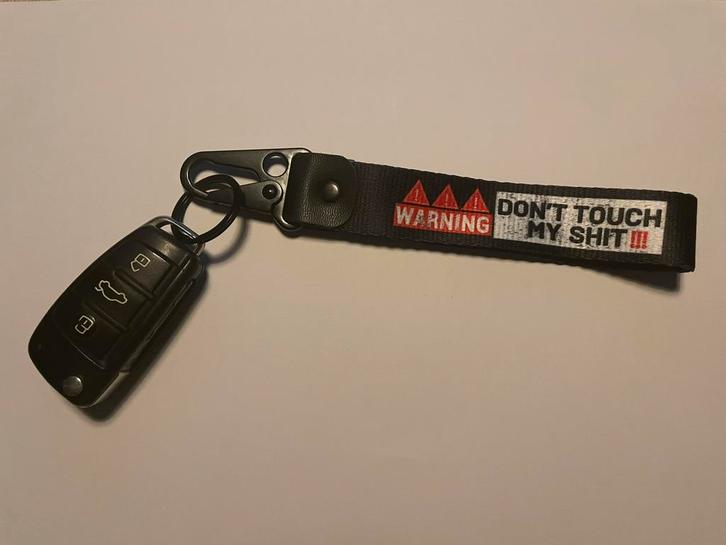 DON’T TOUCH.. sleutelhanger, Verzamelen, Sleutelhangers, Nieuw, Ophalen