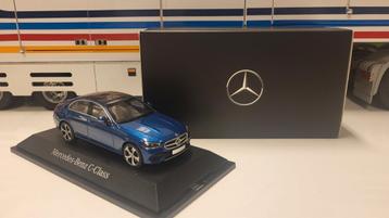 Herpa Mercedes-Benz W206 C-Class Spectral Blue Metallic DE beschikbaar voor biedingen