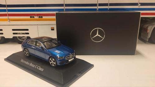 Herpa Mercedes-Benz W206 C-Class Spectral Blue Metallic DE, Hobby en Vrije tijd, Modelauto's | 1:43, Nieuw, Auto, Overige merken