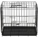 Hondenbench | Bench | Hond / Kat | 50 x 42 x 34 cm | Zwart, Dieren en Toebehoren, Ophalen, Zo goed als nieuw