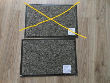 NIEUWE schoon/droogloop mat beschikbaar voor biedingen
