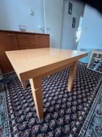 Salon/bijzettafel beuken, Huis en Inrichting, Tafels | Eettafels, 50 tot 100 cm, Gebruikt, Overige houtsoorten, Ophalen