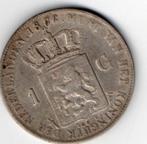 Te koop zilveren 1 gulden 1866, 1 gulden, Koning Willem III, Zilver, Ophalen of Verzenden