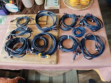 Diverse Proffesionele DAP Audio & AV Kabels in blauw beschikbaar voor biedingen
