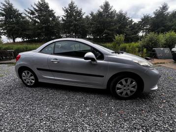 Peugeot 207 cabrio 1.6 16V CC 88KW 2008 Grijs cabrio beschikbaar voor biedingen