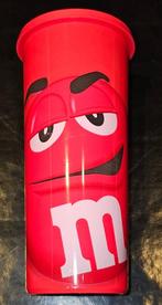 Drinkbeker of te vullen met snoep; M&M’s, rood, Ophalen of Verzenden, Zo goed als nieuw