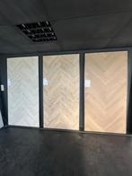 PVC Visgraat en Rechte Plank | Levenslange Garantie!, Crème, 75 m² of meer, Nieuw, Ophalen of Verzenden