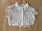 Blouse crème Jaqueline de Young maat S, Ophalen of Verzenden, Wit, Zo goed als nieuw, Maat 36 (S)