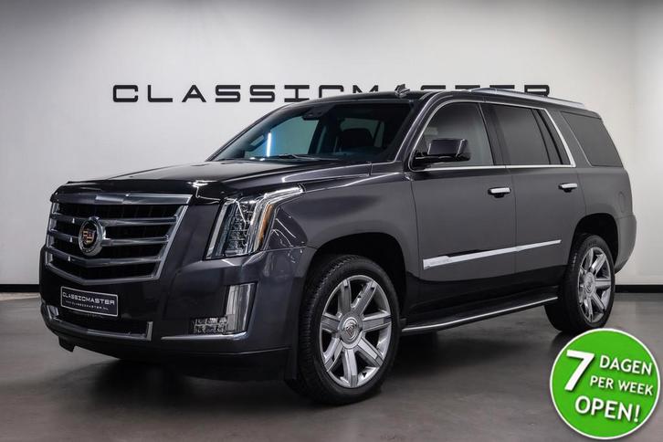 Cadillac Escalade 6.2 V8 Platinum 6 persoonsuitvoering (€, Auto's, Cadillac, Bedrijf, Te koop, Escalade, 360° camera, 4x4, ABS