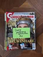 24 stuks diverse geschiedenis tijdschriften, Boeken, Tijdschriften en Kranten, Ophalen, Gelezen, Wetenschap en Natuur