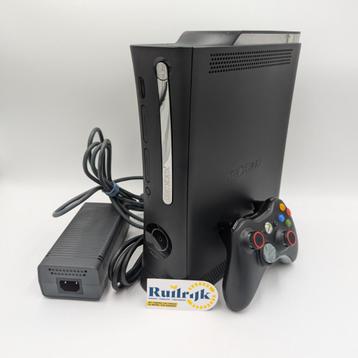 Xbox 360 Elite zwart 120Gb incl. controller - Nette staat beschikbaar voor biedingen